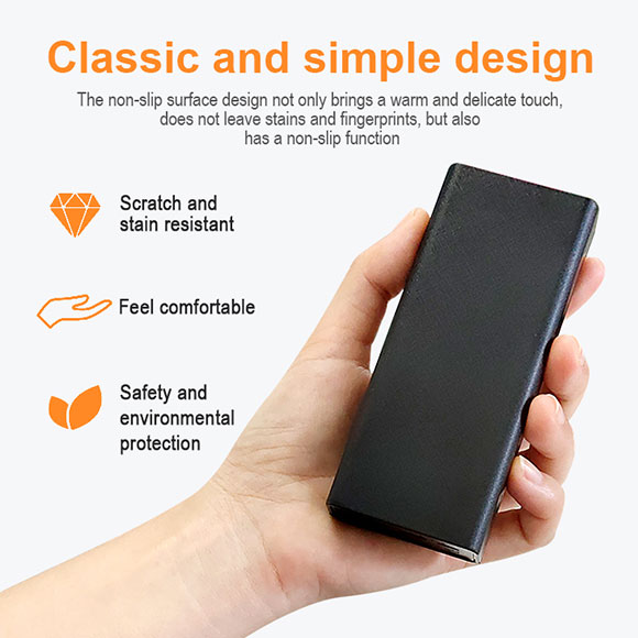 2020 newest 10000mAh small size Power Bank with type C PD port to charge pc LWS-8031
